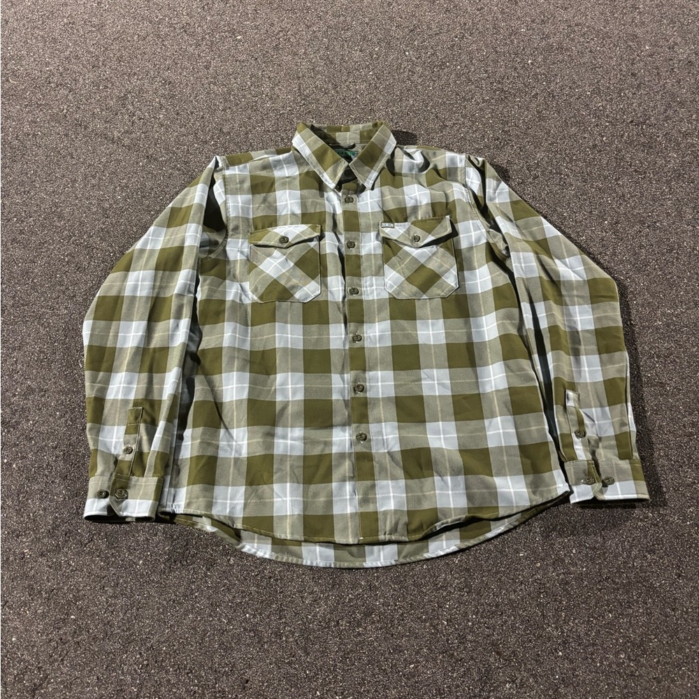 Dixxon Flannel Mens ASTORIA Plaid Button Down Long Sleeve FLANNEL XXL 2XT
